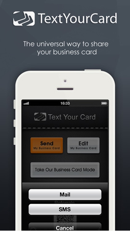 TextYourCard Business Card screenshot-3