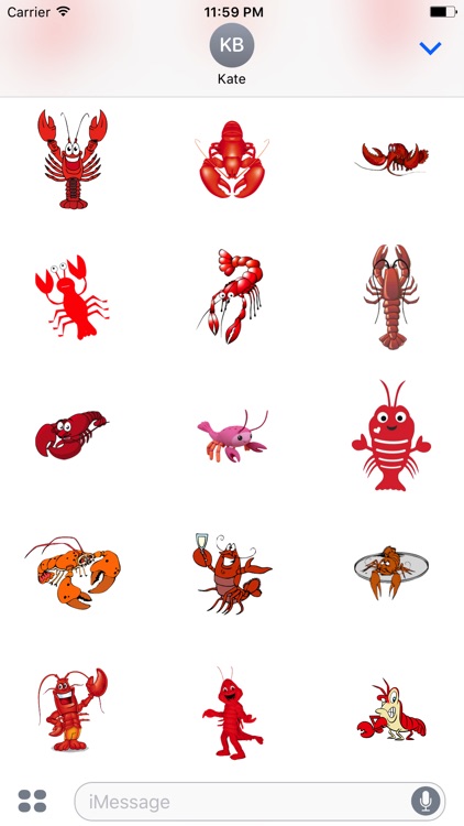 Lobster Stickers