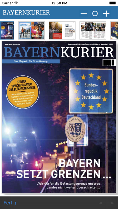 How to cancel & delete Bayernkurier from iphone & ipad 4