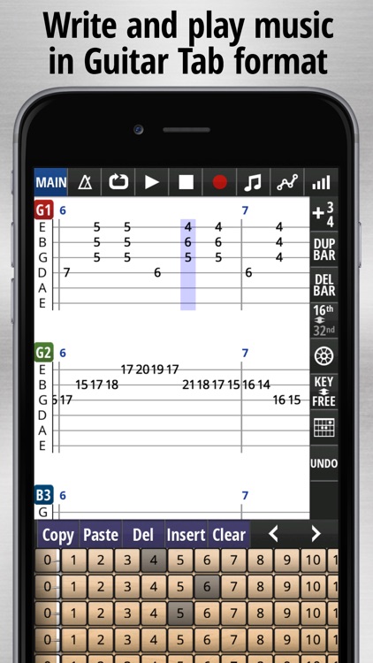 Jam Maestro Lite - guitar tab sequencer