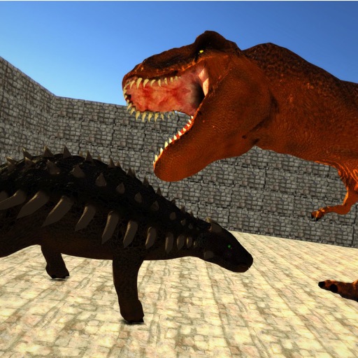 Dino Anky vs T-Rex Colloseum iOS App