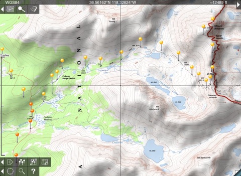 Topo Maps for iPad - náhled