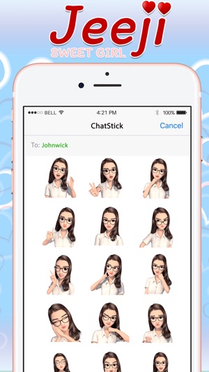 CrazyJJ1 Stickers Emoji Keyboard By ChatStick(圖1)-速報App