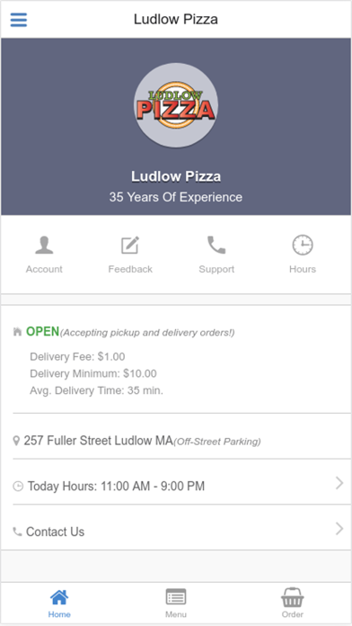 How to cancel & delete Ludlow Pizza of Ludlow MA from iphone & ipad 1