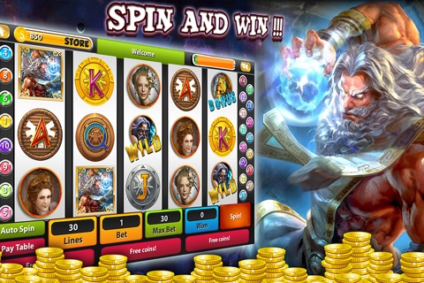 Zeus Royal Gods: Slots Clash! screenshot 2