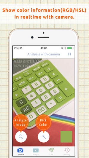 Color Analyzer - Get info from image with camera!!(圖1)-速報App