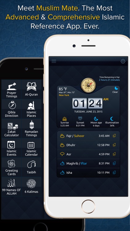 Muslim Mate - Prayer Times, Quran & Azan Alarms screenshot-0