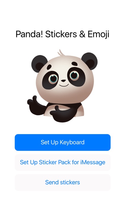 Panda! Stickers & Emoji screenshot-4