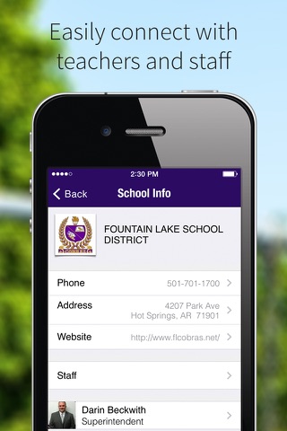 Fountain Lake School District screenshot 2