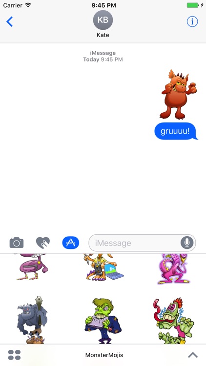 MonsterMojis - Cute Monster Emojis And Stickers