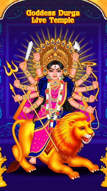 Goddess Durga Live Temple