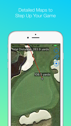 Golf GPS Range Finder Simple(圖3)-速報App