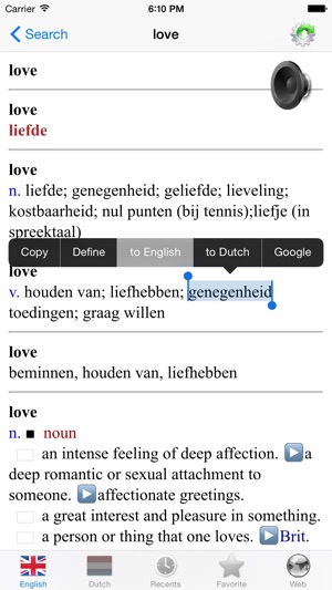 Dutch English dictionary - Engels woordenboek(圖2)-速報App