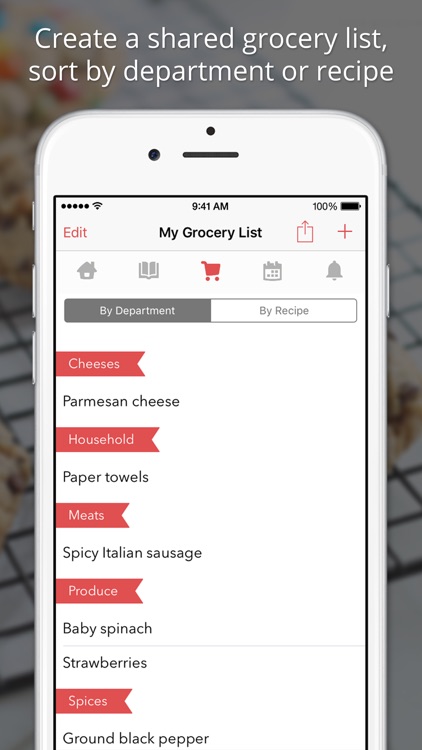 BigOven 350,000+ Recipes and Grocery List screenshot-3