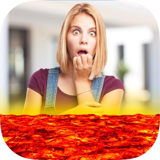 The floor is lava - video & photo editor