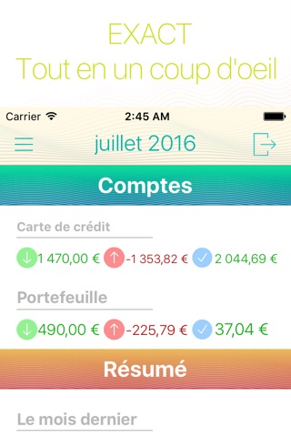 Frugi - Home Budget screenshot 3