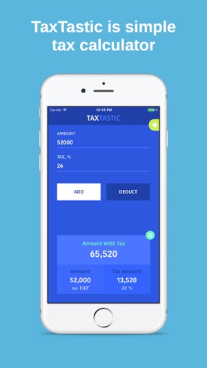 TaxTastic – Tax Calculator(圖1)-速報App