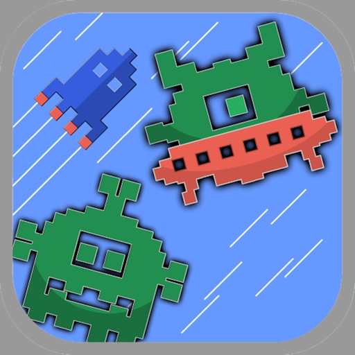 Spaceship Jump Pixel