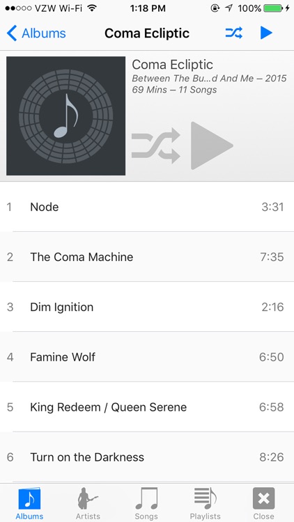Tactus Music Player