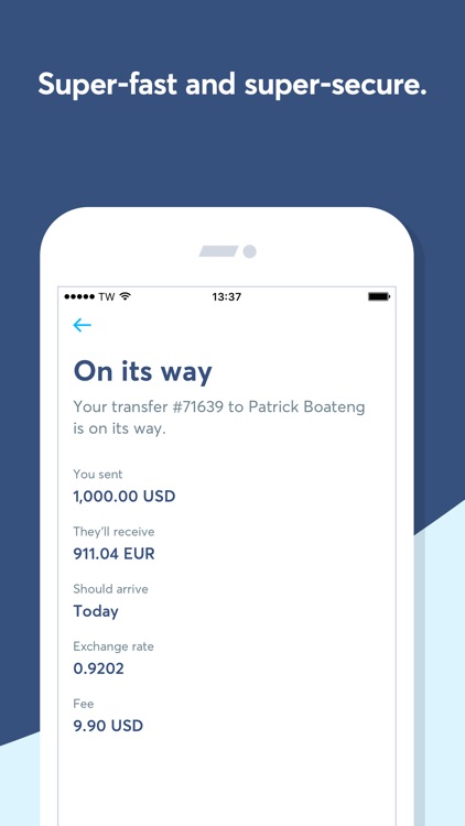 TransferWise Money Transfer screenshot-4