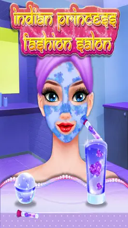 Game screenshot Indian Princess Fashion Salon apk