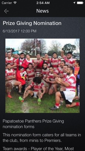 Papatoetoe Rugby League(圖3)-速報App