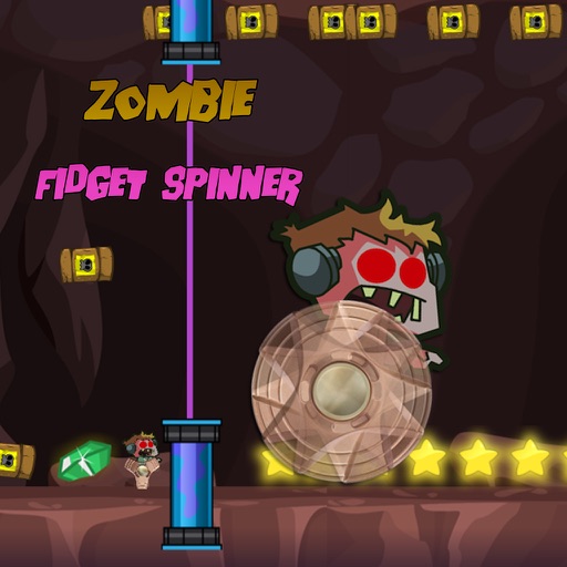 Zombie Fidget Spinner Treasure Cave icon