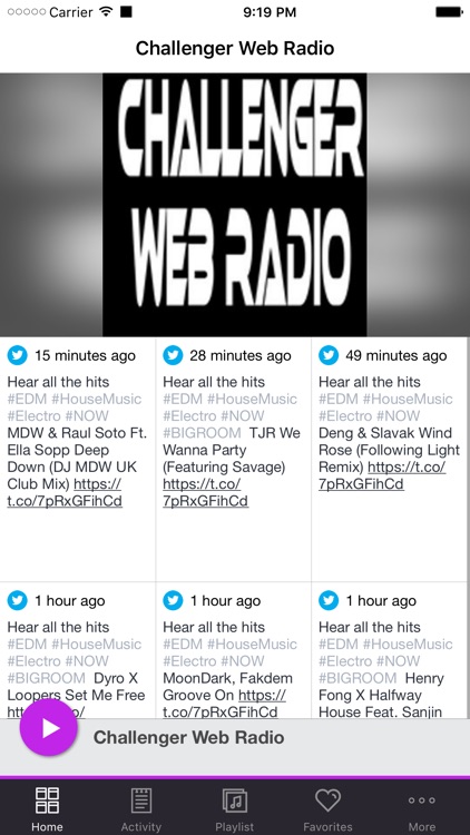 Challenger Web Radio