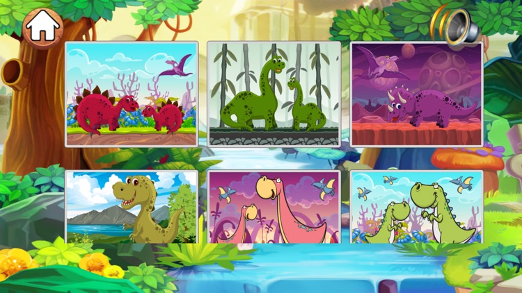 dinosaur puzzle : pre-k educational activities screenshot-3