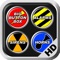 Big Button Box™ brings you an audio explosion of mega-annoying Alarms, Sirens & Horns for your iPad™