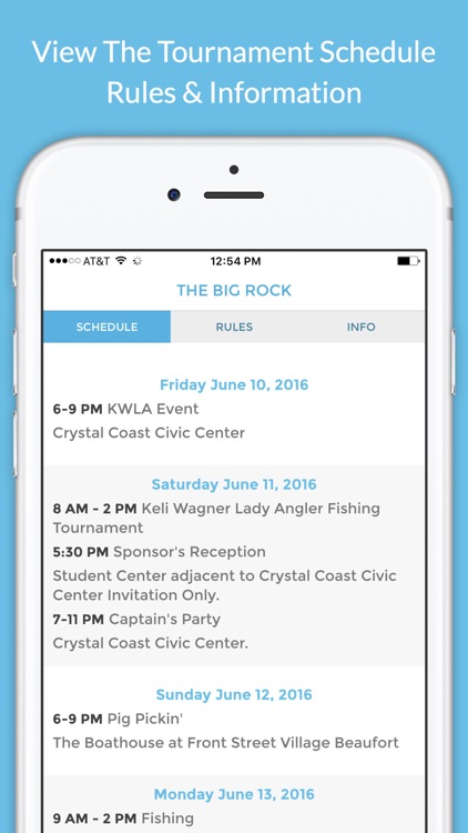 The Big Rock Blue Marlin Tournament