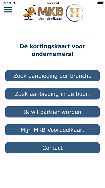 MKB Voordeelkaart