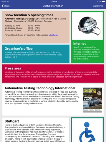 Automotive Testing EXPO Europe screenshot 2