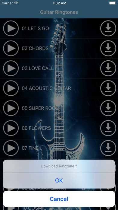 Guitar Ringtones - Greatest Melodies & Sounds screenshot 3