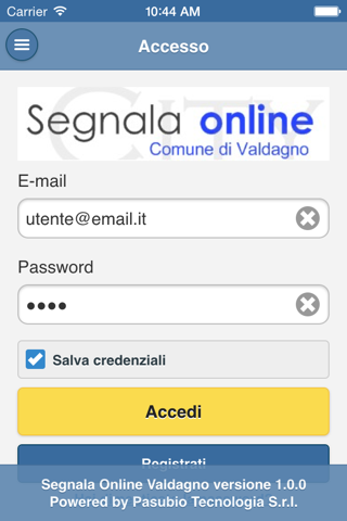 Segnala Online Valdagno screenshot 2
