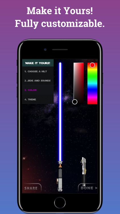 Great Lightsaber: Duel Star in the War for Force