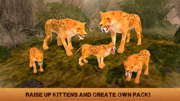 Sabertooth Tiger Survival Simulator