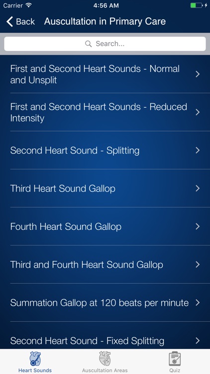 Heart Sounds Auscultation & Quiz