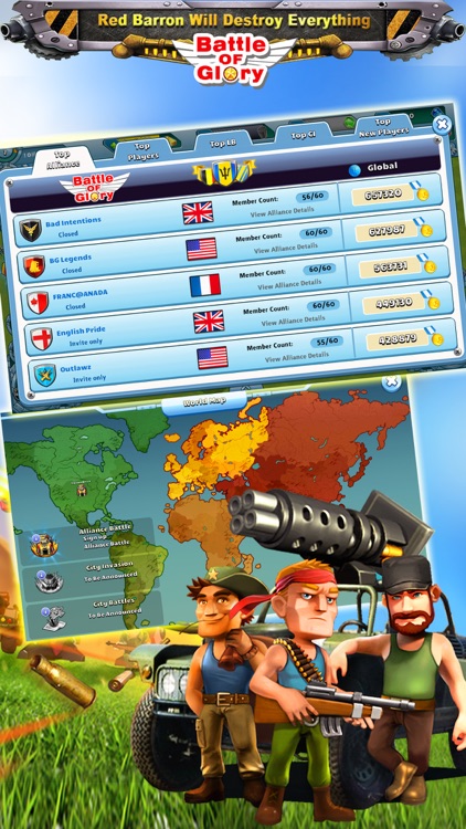 Battle of Glory:Rush!Heros!Royal!