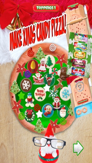 Christmas Candy Pizza Maker Dessert Chef Cooking(圖4)-速報App