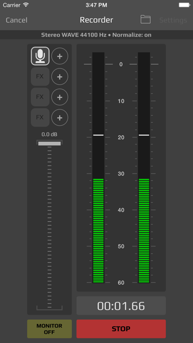 AudioShare - audio document manager Screenshot 3