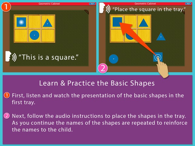 Geometric Cabinet - Montessori Math for Children(圖2)-速報App