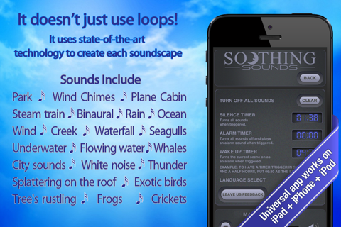 Soothing Sounds screenshot 4