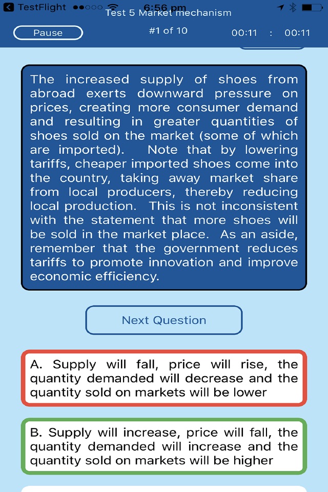 Economics Tutor screenshot 2