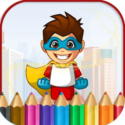 Super Hero Coloring Book Читы