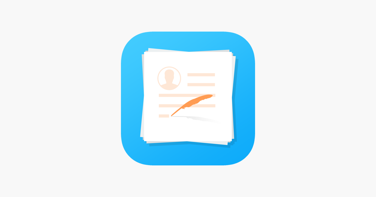 quick resume resumes builder and designer on the app store quick resume builder