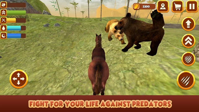 Wild Mustang Horse Survival Simulator(圖3)-速報App