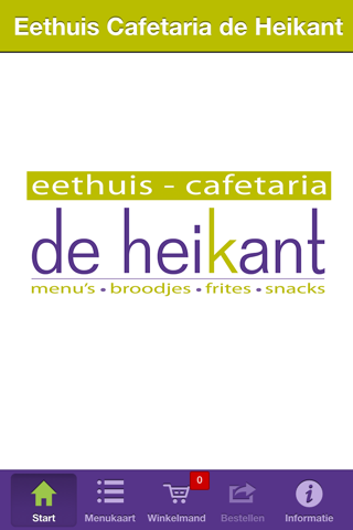 Eethuis Cafetaria de Heikant screenshot 4