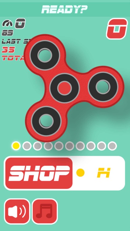 Fidget Tappy Spinner - Finger Spin Master