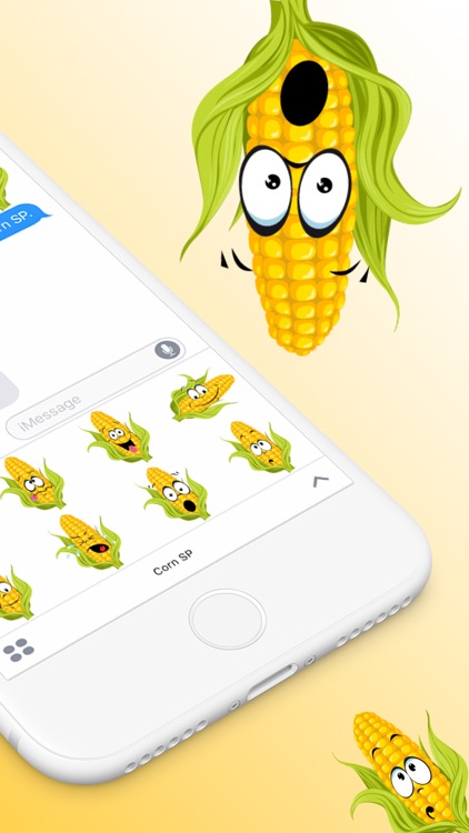 Corn SP emoji stickers